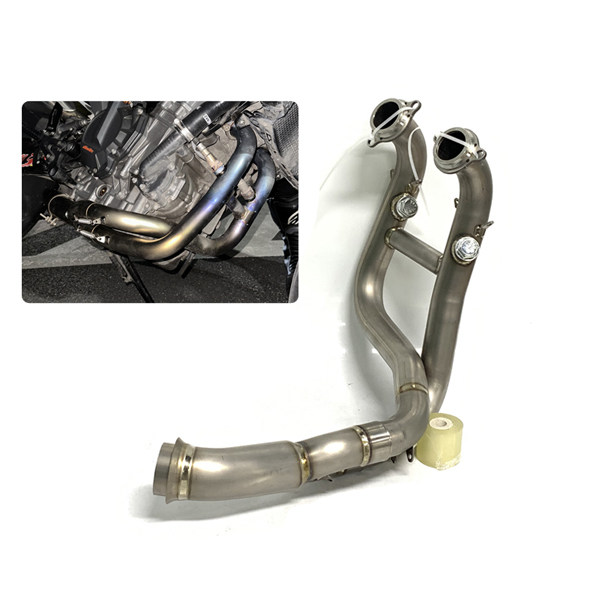 For CF MOTO 800NK Motorcycle Exhaust Header Titanium Connect Original Muffler 2021+